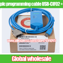 plc programming cable USB-CIF02 + for  / PLC download data CPM1A / CPM2A / CQM1 / C200HS / C200HE Electronic Data Systems 2024 - buy cheap