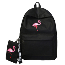 Backpacks Brand Women Simple Flamingo Printing Backpack For Teenage Girls Laptop School Bags Mochila 2022 2024 - buy cheap