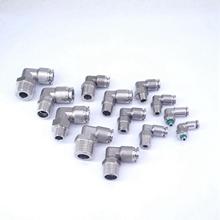 304 de aço inoxidável m5, m61/8 "bsp 1/4" bsp 3/8 "bsp 1/2" bsp 3/4 "bsp tubo * bsp macho pneumático cotovelo conector empurrar no encaixe 2024 - compre barato