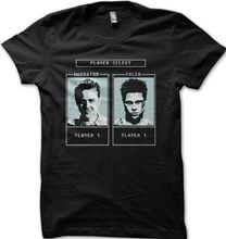 Fight Club Tyler Durden Character Selection Game T-Shirt New Summer Style Funny Novelty Hip Hop RockM En Soccer T Shirts 2024 - buy cheap