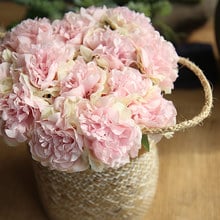 Artificial Flower Bouquet Wedding Bridal Holding Peony Silk Real Touch Fake Floral for Home Garden Decoration Flowers 2024 - buy cheap