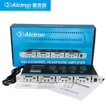 Alctron H4N Professional High Power 4 Channels Headphone Amplifier Stereo Audio Amp Headphone Earphone Preamplifier 2024 - buy cheap