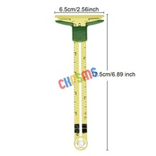 1PCS #ST-A23 5-in-1 Sliding Gauge Measuring Sewing Tool 2024 - buy cheap