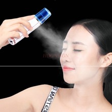 Mini pulverizador medidor de água portátil, instrumento de beleza facial a vapor, umidificador, máquina spray frio, artificial, venda 2024 - compre barato