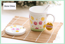 370ML, Bone china espresso cup set, tazas sublimacion, zakka ceramic mug, colorful porcelain cup tumblers, with lid 2024 - buy cheap
