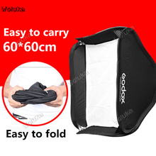 Godox 60CM S type single softbox machine top flash soft cover single flexible light box does without S-type bracket CD50 T03 2024 - buy cheap