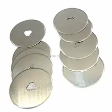 10pcs 45mm Rotary Cutter Blades Circular Spare Blades Quilters Sewing Quilting Fabric Cutting Craft Tool Leather Cut 45mm Blade 2024 - buy cheap