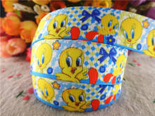 wq15090545, 7/8'' (22mm) 5 yards yellow duck printed grosgrain ribbons animal ribbon hair accessories tape 2024 - buy cheap