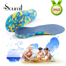 Soumit Children Kid Orthopedic Insoles EVA Flat Foot Arch Support Shoe Insole Relief Pain Orthotic Sport Shoes Palmilha Pad 2024 - buy cheap