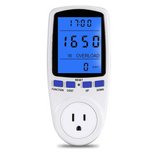 EU Digital Energy Meter Wattmeter with Backlight Electronic Power Meter Record Volt Voltage Outlet Socket Meter Energy Analyzer 2024 - buy cheap