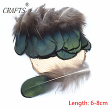 NEW! 100 pieces quality natural Lady Amherst Pheasant feathers, 2-3inches/ 5-8cm DIY decorative handicrafts accessories 2024 - buy cheap