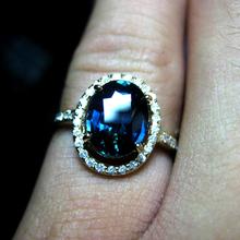 2.3Carat Natural Sapphire Colletction 18K Yellow Gold Lowest Price Natural Diamond Women's King Ring Queen unparalleled gem 2024 - buy cheap