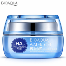 BIOAQUA Hyaluronic Acid Day Cream Moisturizers Replenishment Cream Whitening Skin Anti Aging Anti Wrinkles Face Care 50ml 2024 - buy cheap