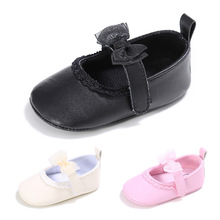 Female baby 0-1 spring and autumn half plastic bottom non-slip baby shoes princess shoes toddler shoes 2024 - buy cheap