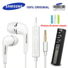 SAMSUNG EHS64 Earphone Wired with Built-in Microphone In-Ear Earphones 3.5mm with Wireless Bluetooth adapter For XiaoMi HuaWei 2024 - buy cheap