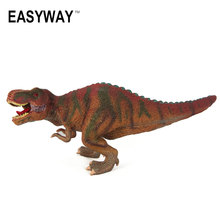 Модель игрушечного животного Mr.Froger, тираннозавр рекс, набор игрушек для животных, зоопарк, пластиковый твердый Динозавр для моделирования, классическая игрушка для детей, модели животных 2024 - купить недорого