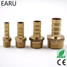 Brass Male Barb Hose Tail Fitting Fuel Air Gas Water Hose Oil 4m-12m 1/8'' 1/4'' 1/2'' Pneumatic Connector Connect Socket Plug 2024 - buy cheap