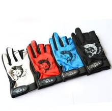 Fishing Gloves 1Pair/Lot 3 Half-Finger Breathable Anti-Slip Glove Fishing Equipment 2024 - buy cheap