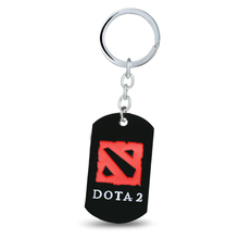 12/pcs/lot Hot Game DOTA 2 Keychain can Drop-shipping Metal Key Rings For Gift Chaveiro Key chain Jewelry for cars YS10920 2024 - buy cheap