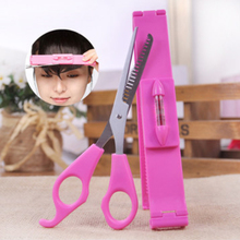 DIY New Women Hair Trimmer Fringe Cut Tool Clipper Comb Guide for Cute Hair Bang Level Ruler Hair Accessories 2024 - buy cheap