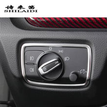 Car Styling Headlight Switch Buttons Decorative Covers Trim Interior Stickers for Audi A3 8V stainless steel Auto accessories 2024 - buy cheap
