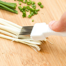 Cooking Tools1PCS Onion Vegetable Cutter Slicer Scallion Kitchen knife Shred Tools Slice Cutlery Cooking Tools 2024 - buy cheap