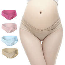 4Pcs/Lot Cotton U-Shaped Low Waist Maternity Underwear Pregnant Women Underwear Maternity Panties Pregnancy Briefs Women Clothes 2024 - buy cheap