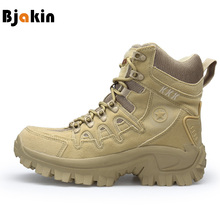 Bjakin-Zapatillas de acampada para Hombre, zapatos de Trekking en el desierto, Botas de senderismo, zapatos de montaña, deportivas, talla 46 2024 - compra barato
