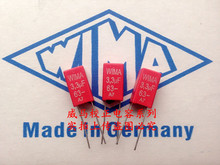2020 hot sale 10pcs/20pcs Germany WIMA MKS2 63V 3.3UF 335 P: 5MM new store promotion Audio capacitor free shipping 2024 - buy cheap