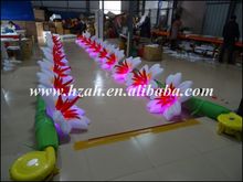 Hot Sale LED Light Inflatable Flower Road Wedding Decoration 2024 - buy cheap