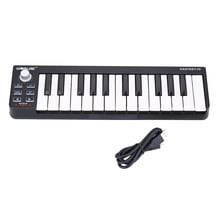 Worlde Easykey.25 портативная мини-клавиатура, 25-клавишный USB MIDI-контроллер 2024 - купить недорого