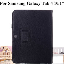 PU leather stand case for Samsung Galaxy Tab 4 10.1" T530, For galaxy tab 4 10.1 T535 Tab4 T533 tablet cover bag Shell Skin 2024 - buy cheap