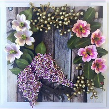 Mmao Crafts-troqueles de Metal de acero, plantilla de flores violetas para bricolaje álbum de papel/tarjetas fotofototroqueles DE RELIEVE 2024 - compra barato