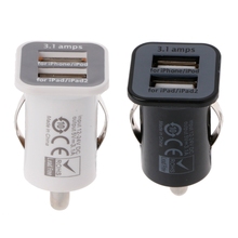 Enchufe de Adaptador Dual de cargador USB para mechero de coche, carga automática de alta cantidad 2024 - compra barato