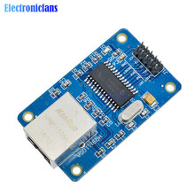 1Pcs ENC28J60 Ethernet LAN Network Module For Arduino 51 AVR SPI PIC STM32 LPC With 25MHz Crystal Interface HR911105A 3.3V 2024 - buy cheap