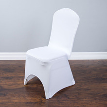Бесплатная доставка образец Белый спандекс крышка стула высокое качество лайкра крышка стула для свадьбы или вечеринки домашний текстиль для мероприятий 2024 - купить недорого