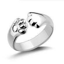 Crystal  Cat Claw Rings for Ladies with Silver Plated  as Christmas Gift For Women jewelry 2024 - buy cheap
