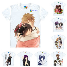 Coolprint Anime Shirt Hakuouki Hakuoki T-Shirts Multi-style Short Toshizo Hijikata Hajime Saito Cosplay Motivs Hentai Shirts 2024 - buy cheap