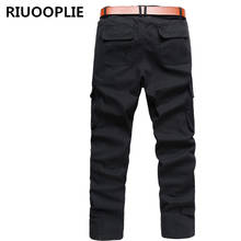 RIUOOPLIE Men Tactical Pants Cargo Casual Combat Military Work Cotton Male Trousers 2024 - buy cheap