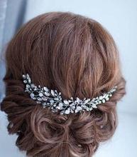 Crystal headdress Bridal hair flowers Bridal Hair Jewelry Wedding Headband Wedding Headpiece Rhinestone Crystal Hair Accessories 2024 - buy cheap