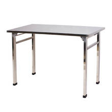 Складной стол из нержавеющей стали, тренировочный стол, обеденный стол для Конференции 2024 - купить недорого