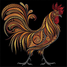 GLymg Diamond Embroidery Cock Chicken Animal Series Diamond Painting Full Drill Square Rhinestones Embroidery Wall Home Decor 2024 - buy cheap