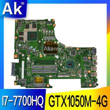 AK ROG GL753VD Laptop motherboard For Asus GL753VD GL753E GL753V GL753 Test original mainboard I7-7700HQ GTX1050M-4G 2024 - buy cheap