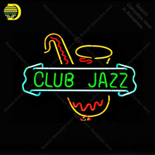 Neon Sign for Jazz Club pipe Pub Bar Night neon bulbs handcraft Recreation Wall Neon light bulb sign Custom Bar room Accesaries 2024 - buy cheap