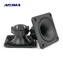 Aiyima Audio Speakers 2PC Piezoelectric Tweeter 87*87MM Loudspeaker Piezo Tweeter Treble Audio Speaker DIY 2024 - buy cheap