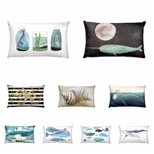 Home Pillows Decoration Ocean Fairy Lumbar Pillow Almofadas Decorativas Para Home Decor Sofa Throw Pillow 50*30cm 2024 - buy cheap