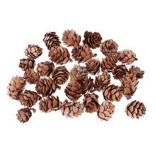 90 Pieces Lot Mini Decorative Pinecone Pine Cones for Vase Bowl Filler Displays Crafts Home Christmas Table Decoration 2024 - buy cheap