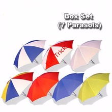 Parasol Box Set (7 Parasols)  (Medium)  -- Magic Trick , Parasol Production Magic 2024 - buy cheap