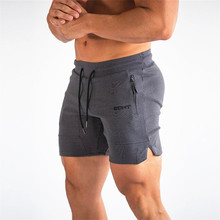 Летние Новые повседневные мужские шорты для тренажерного зала, для фитнеса, бегунов, дышащие, быстросохнущие, модные пляжные шорты , спортивные штаны для бодибилдинга 2024 - купить недорого