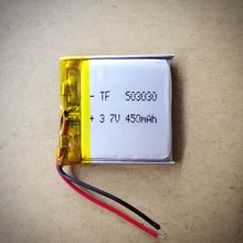 Batería de litio de polímero para dispositivos electrónicos pila recargable de ion de litio de 503030 V, con registro de viaje, MP3, batería de gran capacidad, 3,7 2024 - compra barato